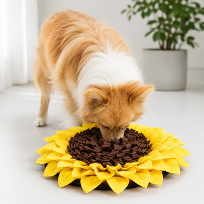 Sunflower Snuffle Feeding Mat