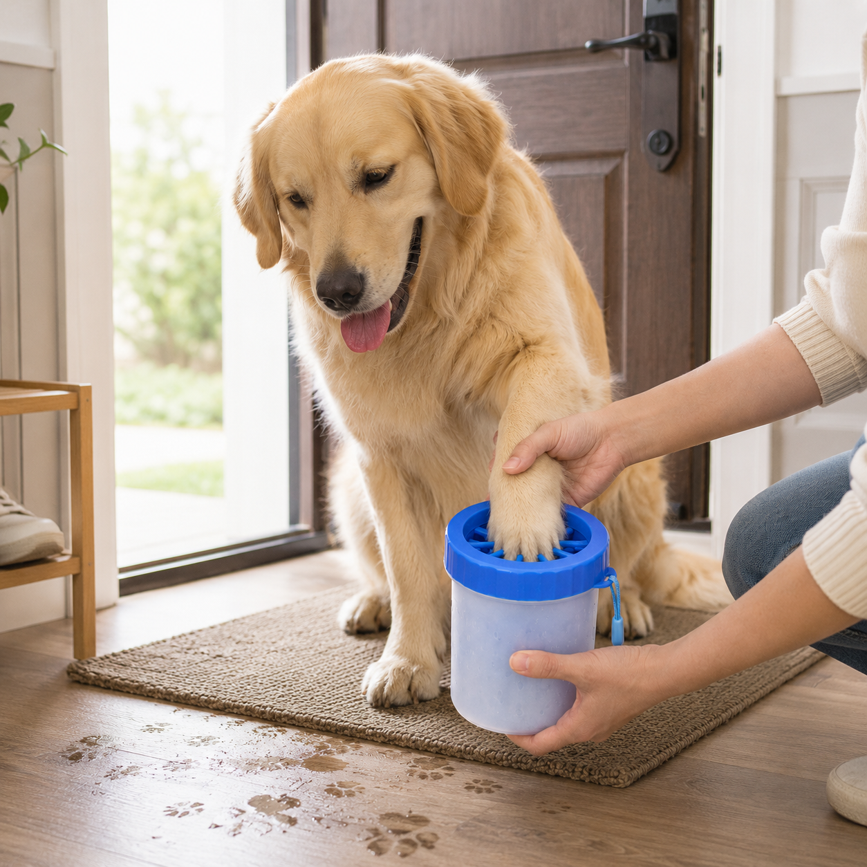 Portable Dog Paw Cleaner Cup