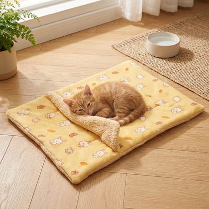 Bear Pattern Pet Blanket.