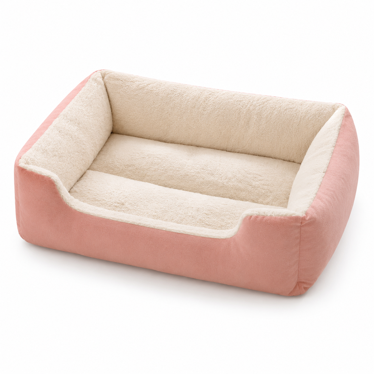 Square Plush Pet Bed.