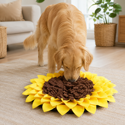 Sunflower Snuffle Feeding Mat